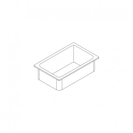 Bac polycarbonate GN 1/1 profondeur 150 mm - ILSA - BPC11